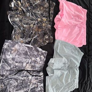 Set of Four woman’s Shorts in Various Colors
